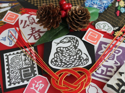 消しゴムはんこ名古屋栄教室